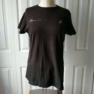 Hard Rock Cafe Breast Cancer Awareness Ribbon Tee